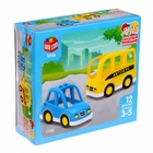 УЦЕНКА Конструктор UNICON «Транспорт», наклейки в наборе, 12 деталей - Фото 2