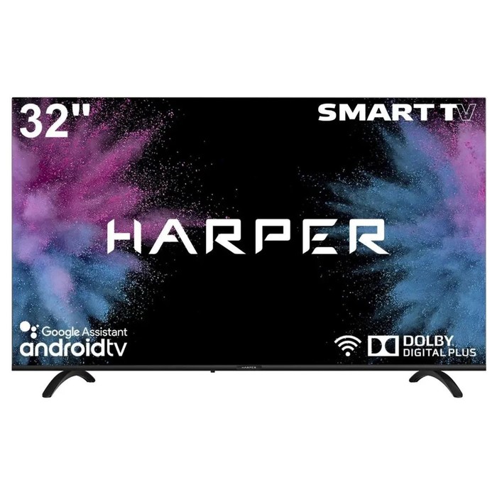 LED телевизор Harper 32R720TS  32"/1366*768/SmartTV/Official Android 9.0/БЕЗР. - Фото 1