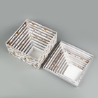 Набор новогодних подарочных коробок 10 в 1 «С Новым годом», 10×10×6–28×28×15 см 10353882