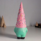 Фигурка полистоун «Бабулечка в розовом колпаке с посыпкой, с подарком», 10.5×8×25 см - Фото 4