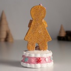 Фигурка полистоун «Пряничка на кексе, с зефиркой», 6.5×6.5×11.5 см - Фото 4