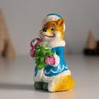 Фигурка полистоун «Лиса снегурочка с ёлочкой», 4.5×4.5×8.5 см - Фото 5