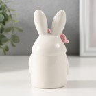 Фигурка керамика «Гномик белый с розами на шапке», 5.5×5.2×10.3 см - Фото 3