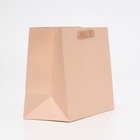 Пакет подарочный ламинированный «Ваниль», MS 23×18×10 см - Фото 2