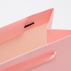 Пакет подарочный ламинированный «Сирень», ML 23×27×11.5 см - Фото 4