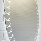 Зеркало настенное в ванную Comforty «Эониум - 80», с LED подсветкой, с сенсором, d=800 мм - Фото 2