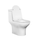 Унитаз моноблок Comforty CF41083OP, универсальный выпуск, дюропласт, 2-реж. арматура - Фото 2