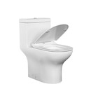 Унитаз моноблок Comforty CF41083OP, универсальный выпуск, дюропласт, 2-реж. арматура - Фото 8