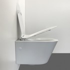 Унитаз подвесной Comforty CF3C797WH, безободковый, сиденье дюропласт, система смыва «Торнадо» 1073 - Фото 3