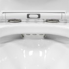 Унитаз подвесной Comforty CF40503, безободковый, сиденье дюропласт - Фото 13