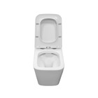 Унитаз подвесной Comforty CF40503, безободковый, сиденье дюропласт - Фото 3
