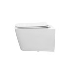 Унитаз подвесной Comforty CF40503, безободковый, сиденье дюропласт - Фото 6