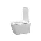 Унитаз подвесной Comforty CF40503, безободковый, сиденье дюропласт - Фото 7