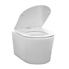 Унитаз подвесной Comforty CF40513R, безободковый, сиденье дюропласт - Фото 4