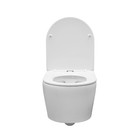 Унитаз подвесной Comforty CF41273WH, безободковый, сиденье дюропласт - Фото 2