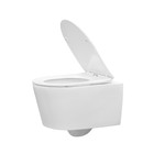 Унитаз подвесной Comforty CF41273WH, безободковый, сиденье дюропласт - Фото 13