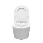 Унитаз подвесной Comforty CF41273WH, безободковый, сиденье дюропласт - Фото 6