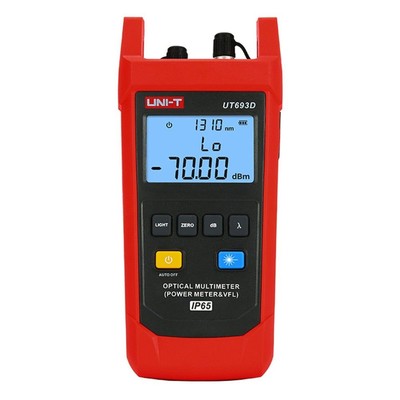 Тестер оптического кабеля UNI-T UT693D 117434, 800 - 1700 нм, -70 - 10 дБм