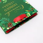 Пакет подарочный новогодний ламинированный «Счастливого Нового года», 18×22.3×10 см - Фото 3