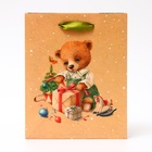 Пакет подарочный новогодний ламинированный «Ми-ми-мишка», 18×22.3×10 см - Фото 2