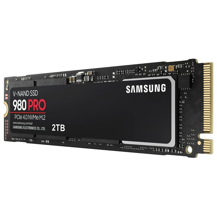 Накопитель SSD Samsung S PCIe 4.0 x4 2TB MZ-V8P2T0B/AM 980 PRO M.2 2280 - фото 51653488