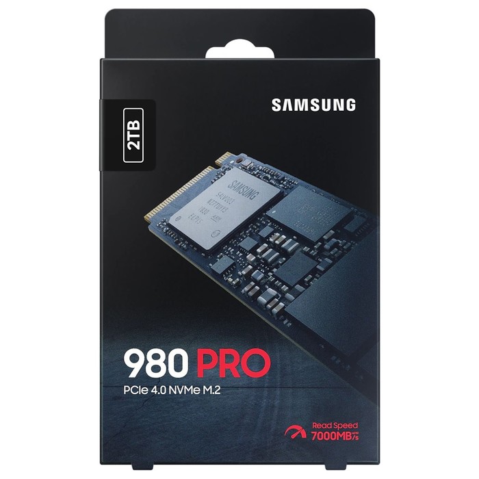 Накопитель SSD Samsung S PCIe 4.0 x4 2TB MZ-V8P2T0B/AM 980 PRO M.2 2280 - фото 51653490