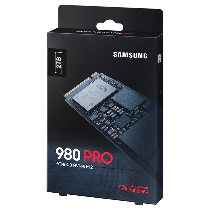 Накопитель SSD Samsung S PCIe 4.0 x4 2TB MZ-V8P2T0B/AM 980 PRO M.2 2280 - фото 51653491