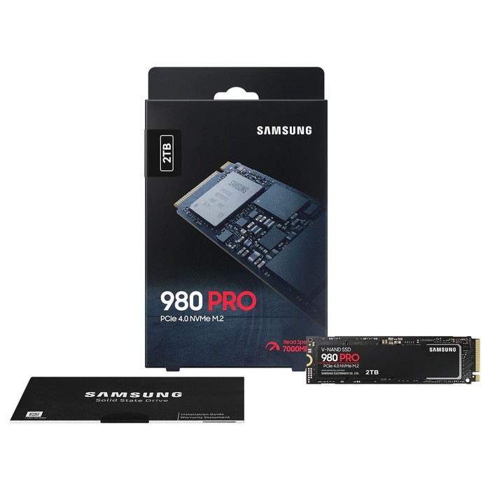 Накопитель SSD Samsung S PCIe 4.0 x4 2TB MZ-V8P2T0B/AM 980 PRO M.2 2280 - фото 51653493