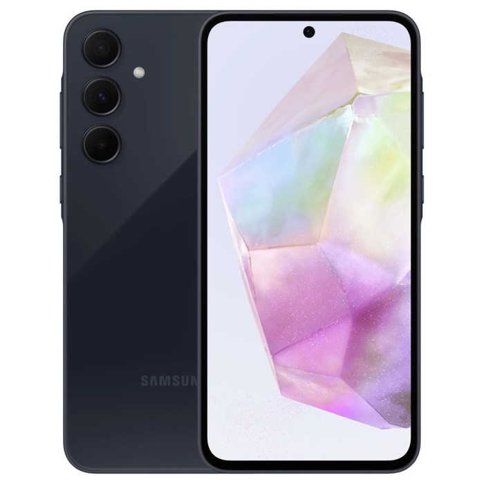 Смартфон Samsung SM-A356E Galaxy A35 5G 256Gb 8Gb темно-синий моноблок 3G 4G 2Sim 6.6" 1080   107567 - Фото 1