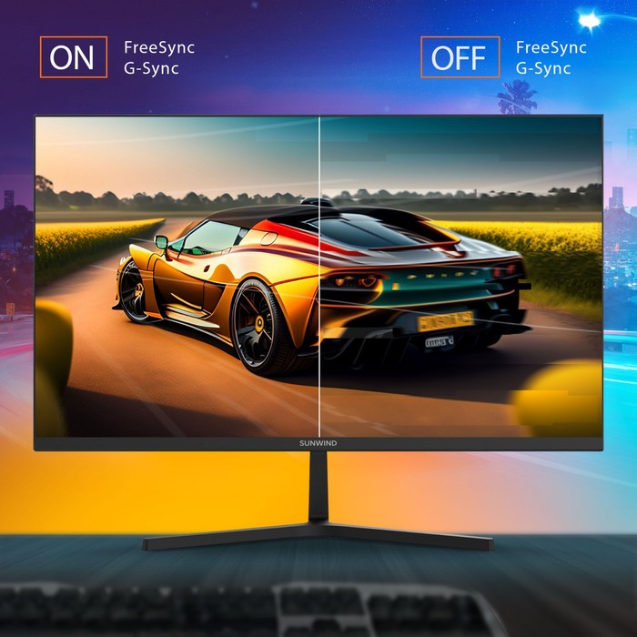 Монитор SunWind 27" SM-27FI221 черный IPS LED 16:9 HDMI M/M матовая 300cd 178гр/178гр 1920x   107748 - фото 51659112
