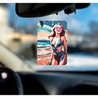 Ароматизатор в авто подвесной Cartage Hot Series, Бабл Гам, картонный - Фото 2