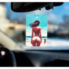 Ароматизатор подвесной в авто Cartage Hot Series, Ваниль, картонный - Фото 2