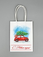 Пакет крафт "Ёлка" 16 х 12 х 6  см - фото 809234140 Пакет крафт "Ёлка" 16 х 12 х 6  см - фото 809234140