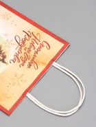 Пакет крафт "Счастливого Нового Года" 18 х 8 х 25 см - фото 809234182