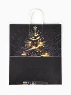 Пакет бумажный подарочный новогодний крафт «Сказочный Новый Год» 32×17.5×37 см - фото 119048914