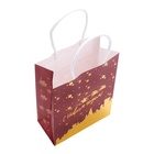 Пакет бумажный подарочный новогодний с тиснением, «На встречу Новому Году» 16×12×6 см - Фото 4