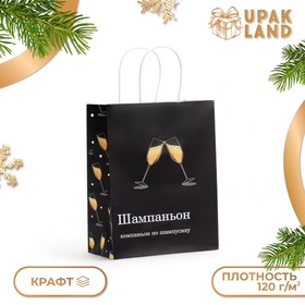 {{productViewItem.photos[photoViewList.activeNavIndex].Alt || productViewItem.photos[photoViewList.activeNavIndex].Description || 'Пакет бумажный подарочный новогодний крафт, &quot;Шампаньон&quot; , 27 х 21 х 11 см. Новый год'}}