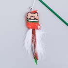 Дразнилка-удочка для кошек с бубенчиком «Медведь», 40 см - Фото 3