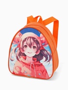 Рюкзак детский «Выбражулька» на молнии, размер 20.5×9×23 см, оранжевый - Фото 3