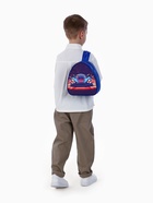 Рюкзак детский «Выбражулька» на молнии, размер 20.5×9×23 см, синий - фото 119392336