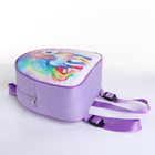 Рюкзак детский "Единорог", для девочки, на молнии, «Выбражулька», сиреневый - Фото 5