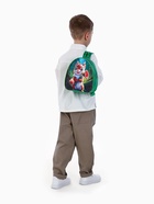 Рюкзак детский «Бельчонок», Выбражулька, на молнии, 20.5×9×23 см, зелёный - Фото 11