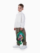 Рюкзак детский «Бельчонок», Выбражулька, на молнии, 20.5×9×23 см, зелёный - Фото 10