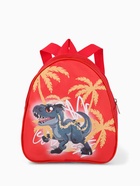 Рюкзак детский «Выбражулька» на молнии, размер 20.5×9×23 см, красный - Фото 6