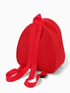 Рюкзак детский «Выбражулька» на молнии, размер 20.5×9×23 см, красный - Фото 7