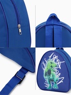 Рюкзак детский «Выбражулька» на молнии, размер 20.5×9×23 см, ярко-синий - Фото 5
