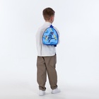 Рюкзак детский «Дино баскетбол» на молнии, «Выбражулька», 20.5×9×23 см, синий - Фото 8