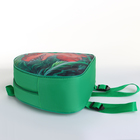 Рюкзак детский «Выбражулька» на молнии, размер 20.5×9×23 см, зелёный - Фото 5