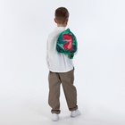 Рюкзак детский «Выбражулька» на молнии, размер 20.5×9×23 см, зелёный - Фото 8