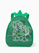 Рюкзак детский «Динозавр», Выбражулька, на молнии, 20.5×9×23 см, зелёный - Фото 6
